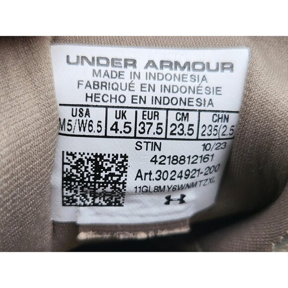 Under Armour HOVR DS Ridge Trek Shoes Mens Size 5 Michelin Trail‎ Outdoor - Picture 8 of 11